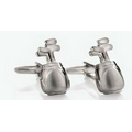 Metal Golf Bag Cuff Links